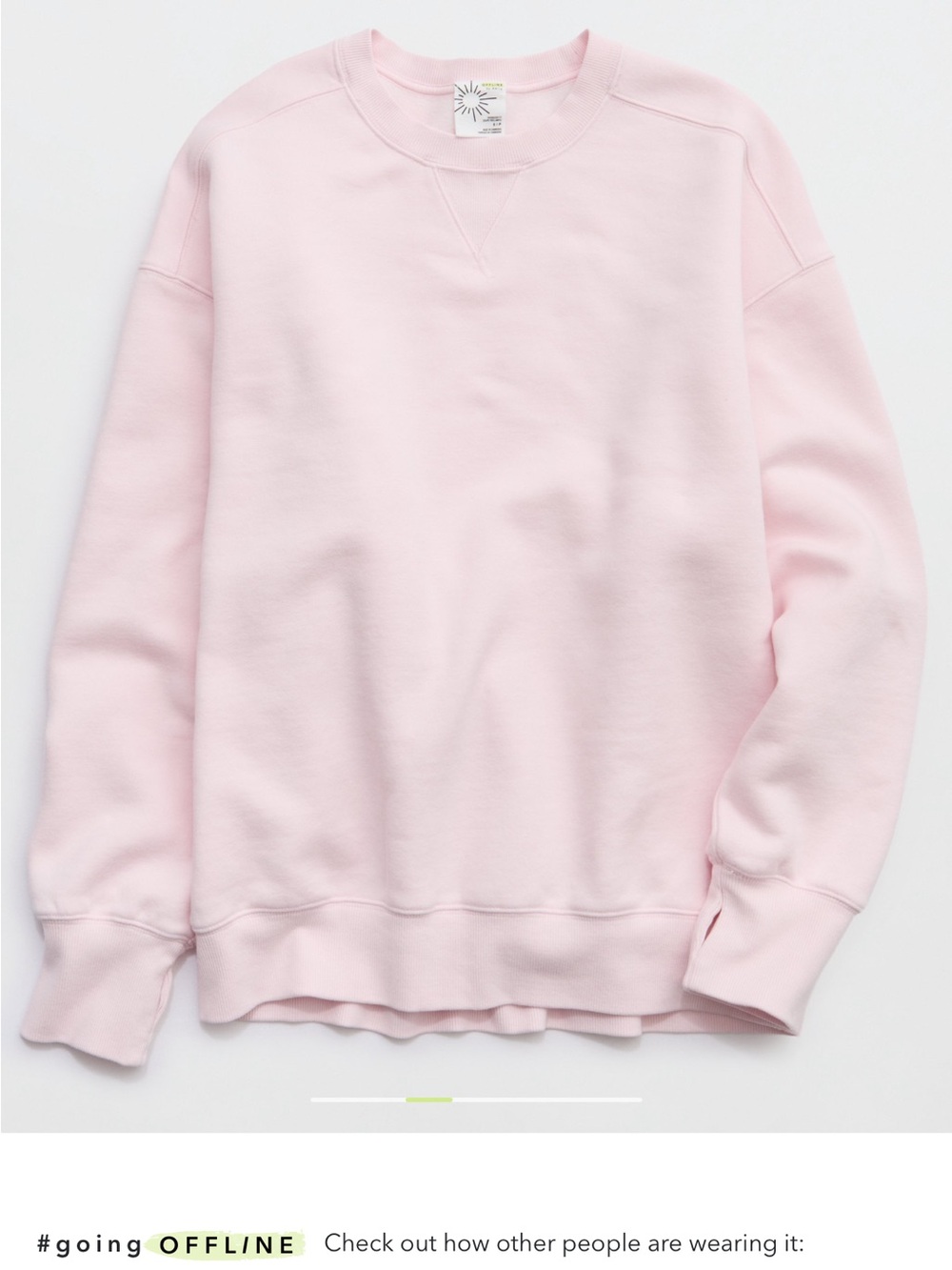Aerie Offline cloud fleece